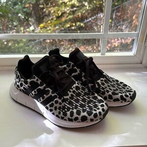 Adidas Cloudfoam Pure 2.0 Cheetah Print Shoes Women's Size 7
